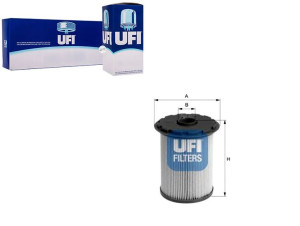 Filtr Paliwa Master 2.2dci 00- 2.5tdi 97- Ufi