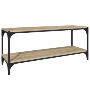 Szafka pod TV, dąb sonoma, 100x33x41 cm