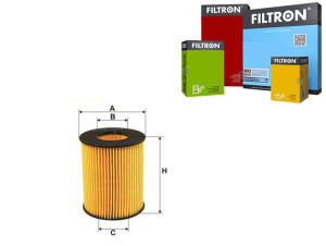Filtr Oleju Ford Mondeo 1.8-2.0 16v 00- Filtron
