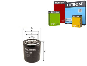 Filtr Oleju Toyota Filtron
