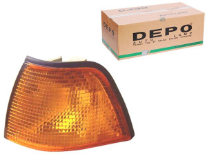Kierunkowskaz Bmw 3 E36 90-00 Pr Żółty Depo