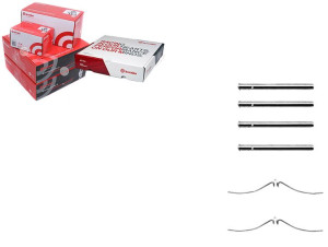 Zestaw Montażowy Klocków Hamulc. Brembo