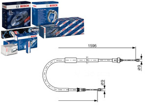 Linka Hamulca Ręcznego Renault Clio Iii 2.0 02.06-