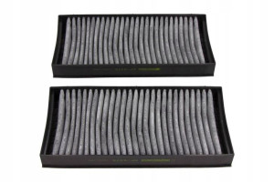 Filtr Kabiny Bmw X5 X6 3.0d 3.5d 4.0d 5.0 08- Kpl. 2szt. Bez Węgla Maxgear