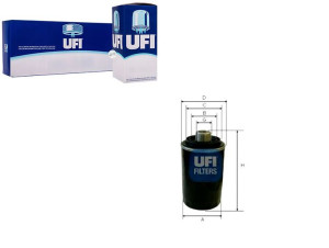 Filtr Oleju Audi A3 1.8-2.0tfsi 04- Ufi