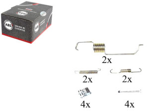 Sprężynki Do Szczęk Ham. Mazda Premacy 99-05 A.b.s