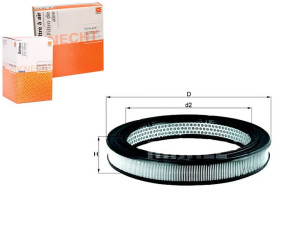 Filtr Powietrza Bmw 3 (e21) 3 (e30) 5 (e12) 5 (e28