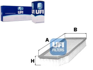 Filtr Powietrza Bmw E60 520i 03- Ufi