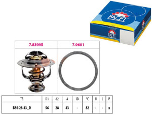 Termostat Facet 1305a190 Md337408 Md158570 Md17574