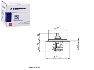Termostat Vw 82c 2,0tdi A4 A5 Q5 A6 Exeo Wahler
