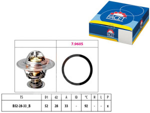 Termostat Facet 1765657 1829180 Cm5g9k478fb Cm5g61