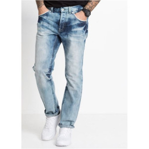 Proste Spodnie Jeansy Z Przetarciami 44 916313