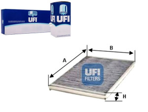 Filtr Kabinowy Focus Iii 11- Weglowy Ufi