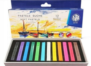 Pastele Suche 12 Kolorów Prestige Astra 323120001