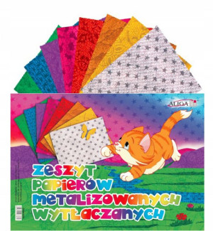 Blok papierów metalizowanych Aliga Duży ZPMW-6386