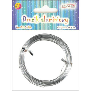 Drucik aluminiowy Aliga 1,2 mm 5 metrów DA-1205