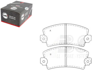 Klocki Hamulcowe Citroen Visa 78-87 A.b.s.