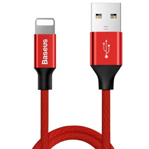 Baseus Kabel Usb Yiven Do Iphone Lightning 8-pin 2a 1.2 Metr Czerwony