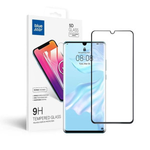 Szkło Hartowane Blue Star 5d - Do Huawei P30 Pro - Czarny