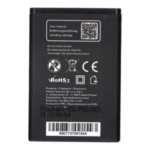 Bateria Do Samsung E250/x200/x680/c300/e900 1000 Mah Li-ion Blue