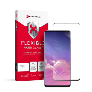 Forcell Flexible 5d - Szkło Hybrydowe Do Samsung Galaxy S10 Czarny