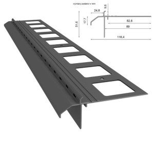 Profil Prosty K20R (System SIMPLE+) RENOPLAST
