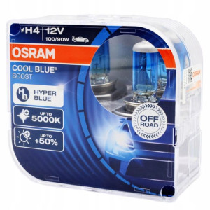 Żarówki H4 Cool Blue Boost Hyper 12V 5000K +50%