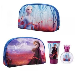 Kosmetyczka + perfumy + żel pod prysznic, Kraina Lodu 2, zestaw, 1 szt.