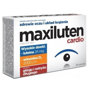 Maxiluten cardio, tabletki, 30 szt.