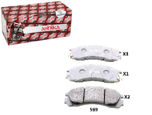 Klocki Hamulcowe Mitsubishi Eclipse I 2.0 Ashika