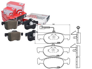 Klocki Hamulcowe Fiat Brava Bravo Marea Brembo