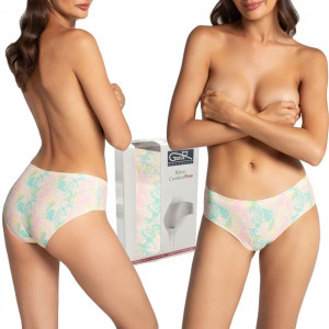 Gatta majtki Laser Cut Bikini Comfort Print 01 M