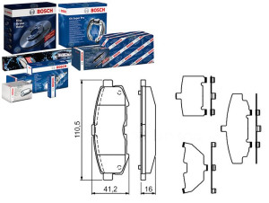 Klocki Hamulcowe Mazda Mpv Ii 2.0-3.0 09.99-12.06