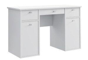 Biurko Toaletka CLASSIC DIAMOND BIAŁA MAT