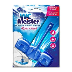 WC Meister, zawieszka do toalety barwiąca wodę, Alpen Frisch, 1 szt.
