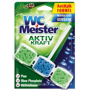 WC Meister, zawieszka do toalety, zapach lasu, 1 szt.
