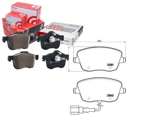 Klocki Hamulcowe Skoda/seat/ Vw Polo 01- Z Czuj. B