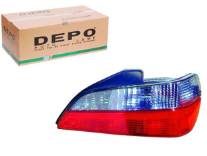 Lampa (kolor Kierunkowskazu Biały Kolor Szkła Czer