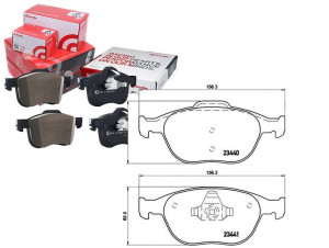 Klocki Hamulcowe Ford Transit Connect 02- Brembo
