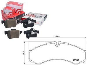 Klocki Hamulcowe Iveco Daily 35.10 Brembo