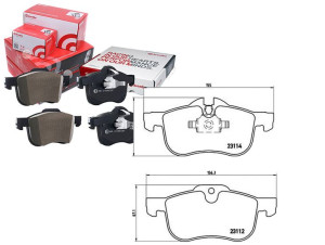 Klocki Hamulcowe Rover 75 99-04 Brembo
