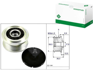 Koło Pasowe Alternatora Great Wall Voleex C30 Hyun