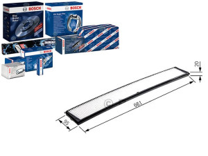 Filtr Kabiny Bmw E46 M3 99- Bosch