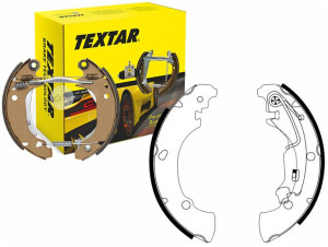 Szczęki Hamulcowe Fiat Idea Punto 03- Textar