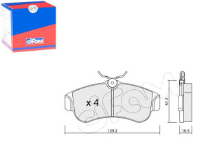 Klocki Hamulcowe Nissan Primera 90-99 Cifam