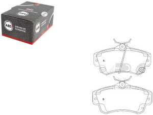 Klocki Hamulcowe Chrysler Pt Cruiser 00-10 A.b.s.