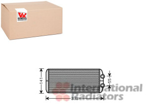 Nagrzewnica Citroen Van Wezel