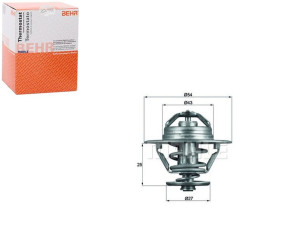 Termostat Opel Renault Behr