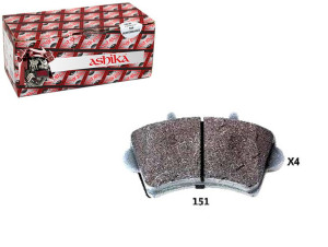Klocki Hamulcowe Nissan/opel Movano 99-> Ashika