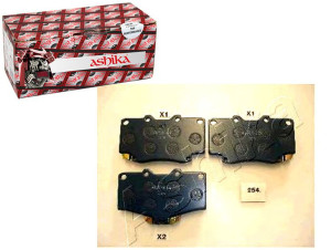 Klocki Hamulcowe Toyota Hilux 2.4 -05 Ashika